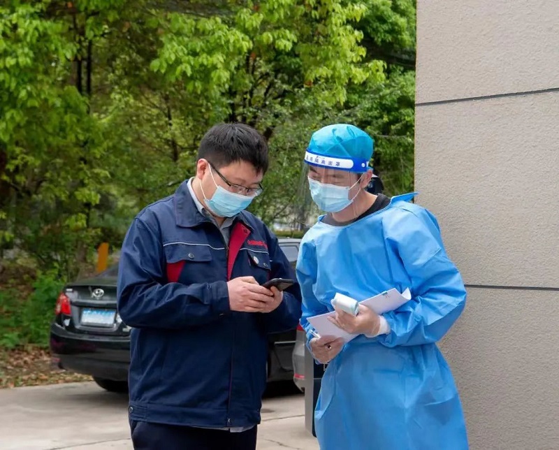 疫情防控不放松，復工復產不懈怠